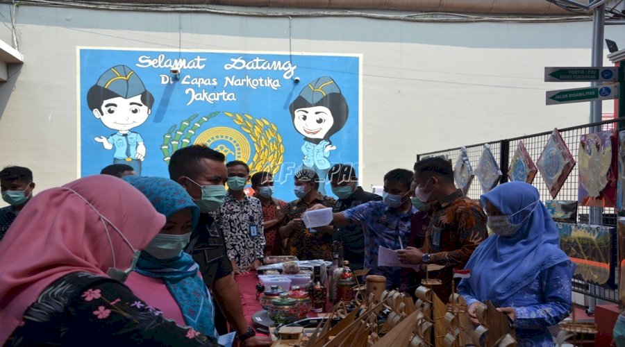 Bazar One Day, One Prison’s Product LPN Jakarta Diminati Pengunjung