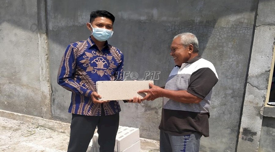 Batako Produk Lapas Sampit Kembali Diminati Konsumen