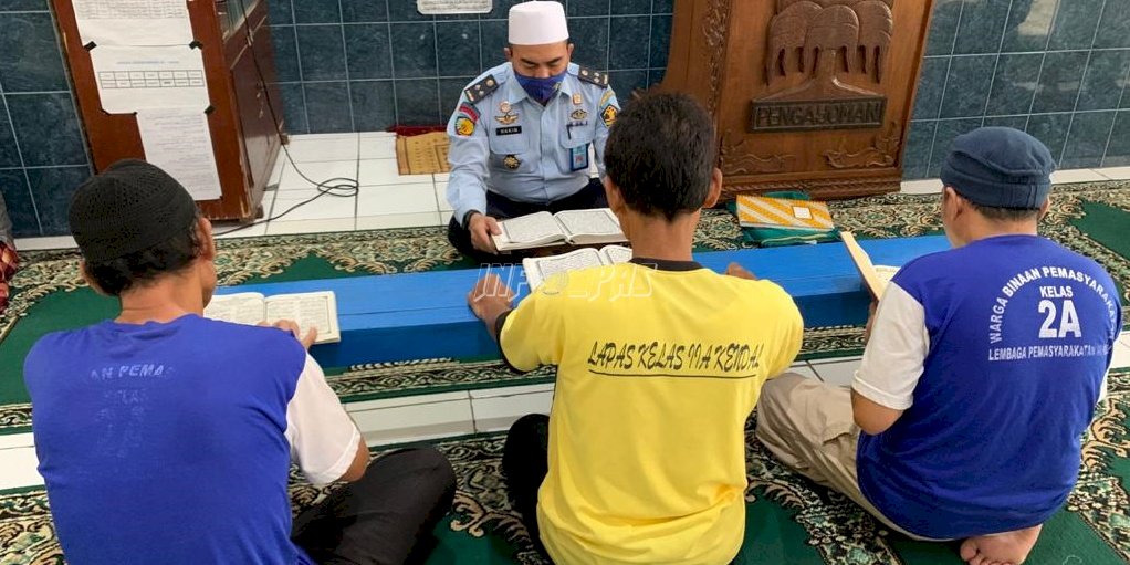 Isi Bulan Ramadan, WBP Lapas Kendal Perbanyak Tadarus