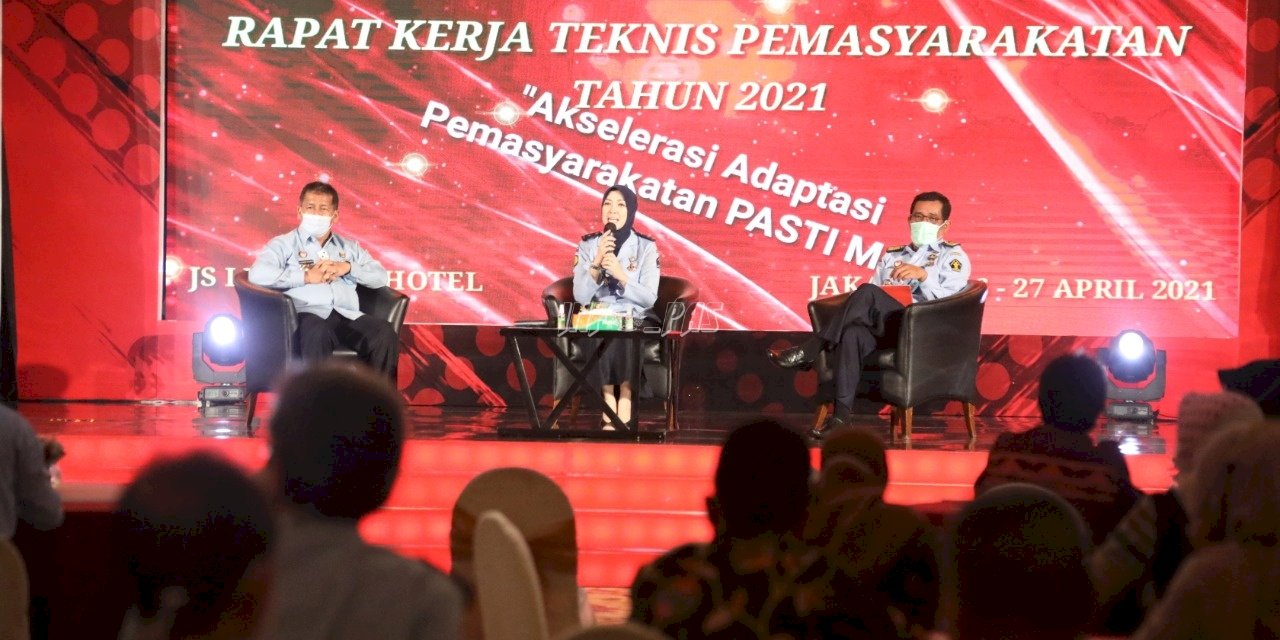 Rakernispas 2021 Bahas Pembinaan Narapidana & Pemberdayaan Pokmas Lipas 