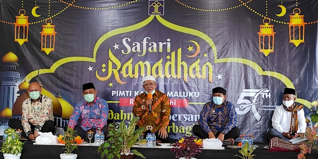 Safari Ramadan di Rutan Masohi, WBP Dapat Pesan Ini