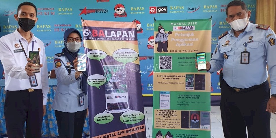 Bapas Balikpapan Luncurkan Aplikasi SIBALAPAN & Maskot BABA