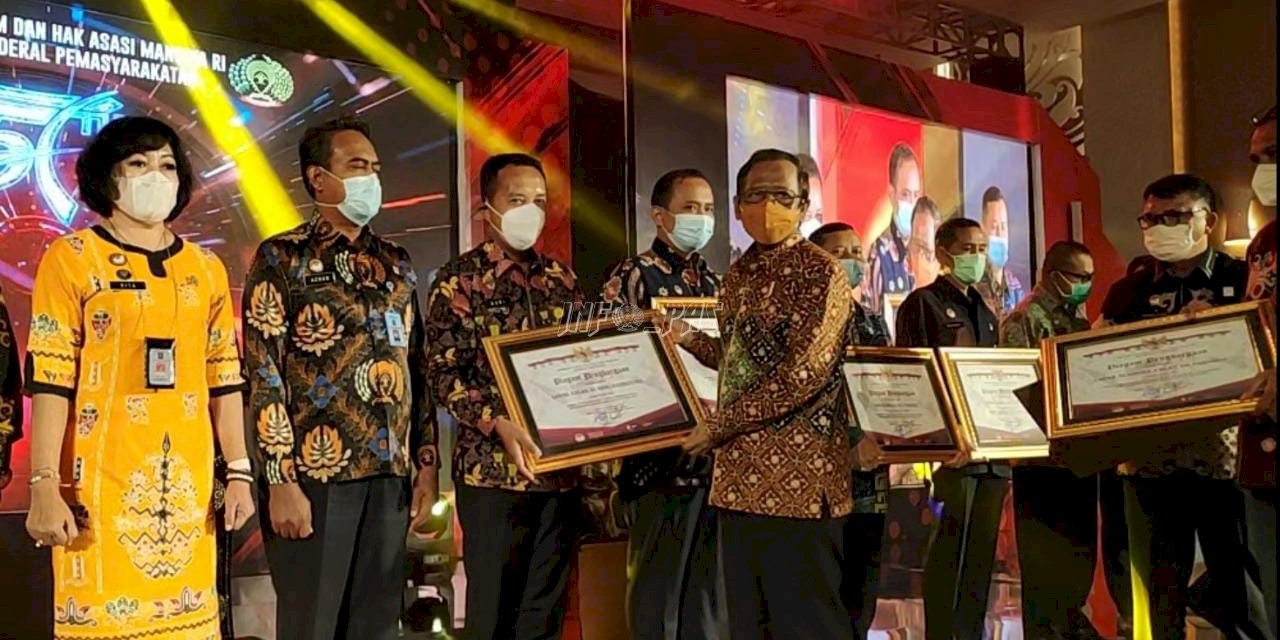 Lapas Rangkasbitung Sabet 2 Penghargaan UPT Terbaik