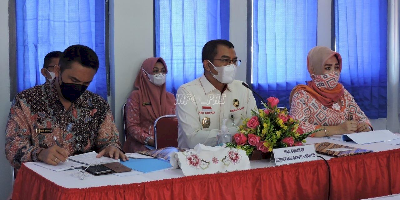 Monitoring P4GN, Lapas Ambon Kedatangan Tim Kemenko Polhukam