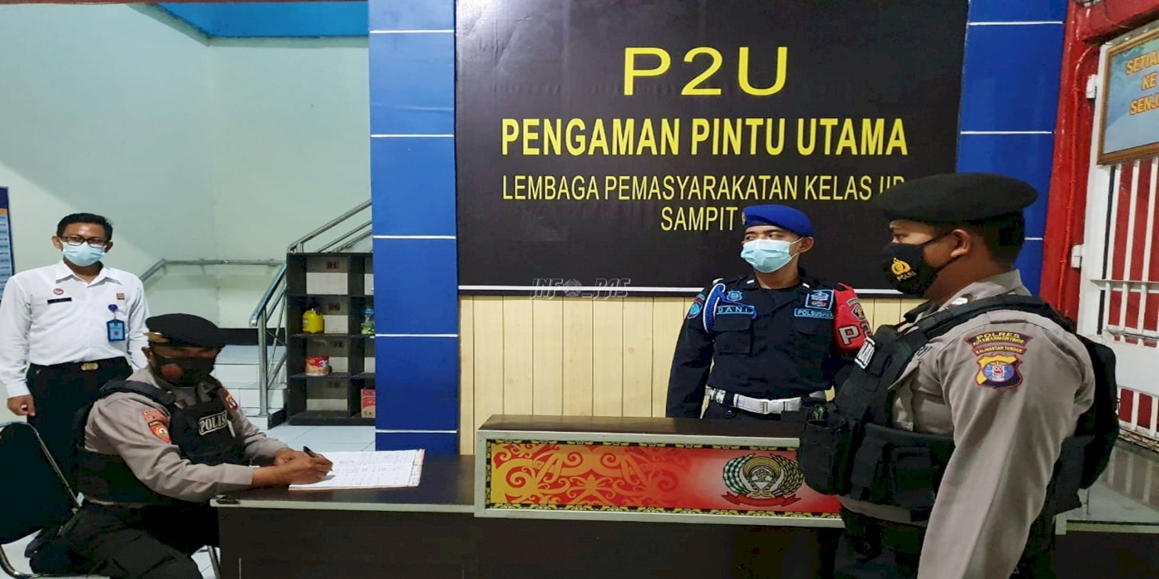 Patroli Sambang Perkuat Sinergi Lapas Sampit – Polres Kotim