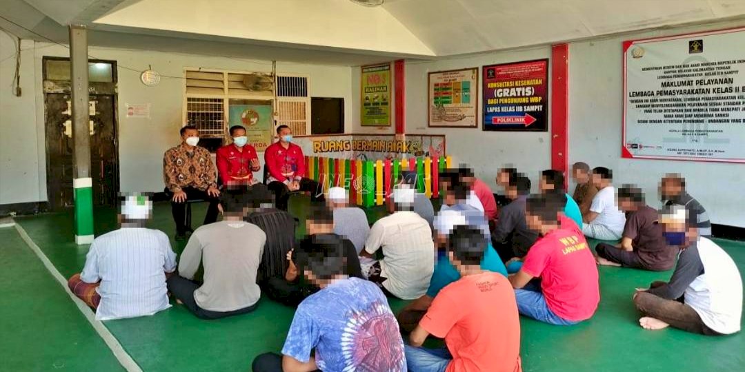 Jelang Idulfitri, Kalapas Sampit Sempatkan Tatap Muka dengan Perwakilan WBP