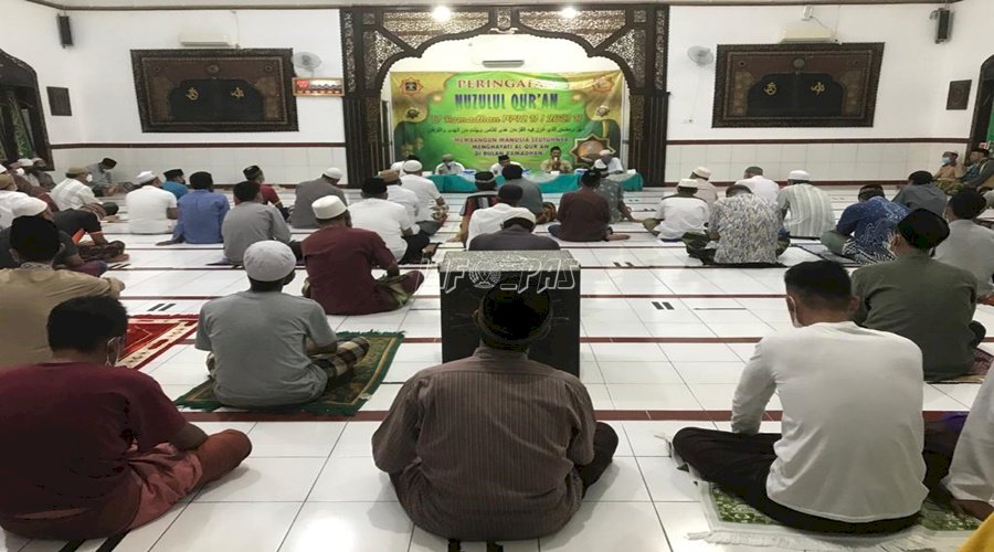 Nuzulul Qur’an, WBP Lapas Semarang Antusias Ikuti Pengajian