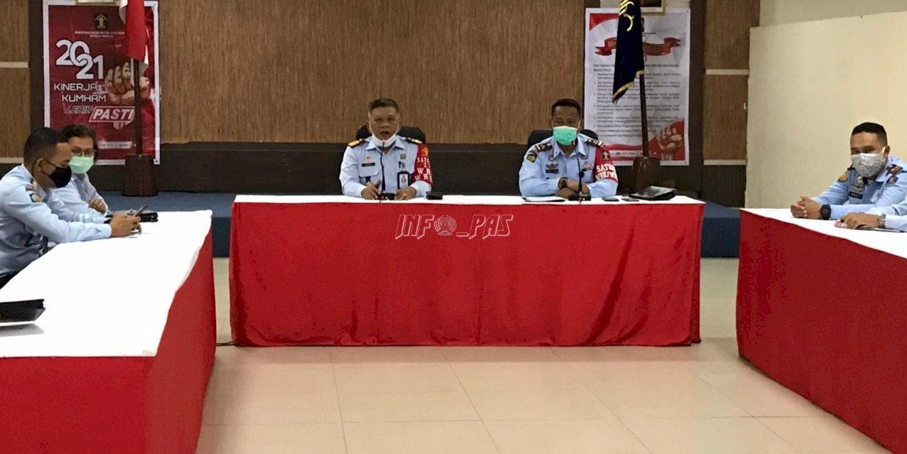 Rapat Konsolidasi Perkuat Pelaksanaan Tusi Pemasyarakatan Maluku