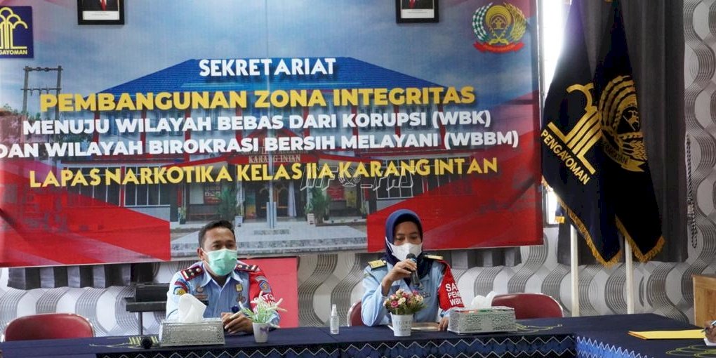 Demi Raih WBK, LPN Karang Intan Dapat Penguatan Zona Integritas
