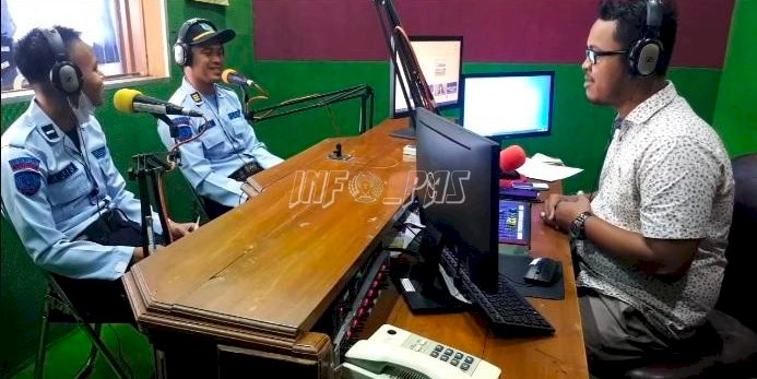 Rutan Batang Sosialisasikan SILABA Bersama Radio Abirawa FM