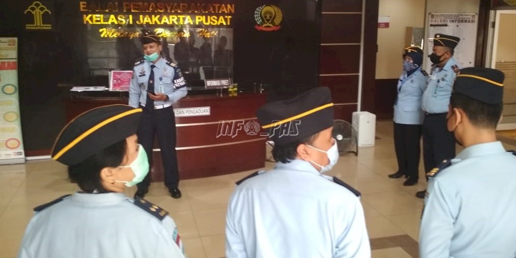 Kasi BKD Bapas Jakarta Pusat Sosialisasikan Satops Patnal Pemasyarakatan