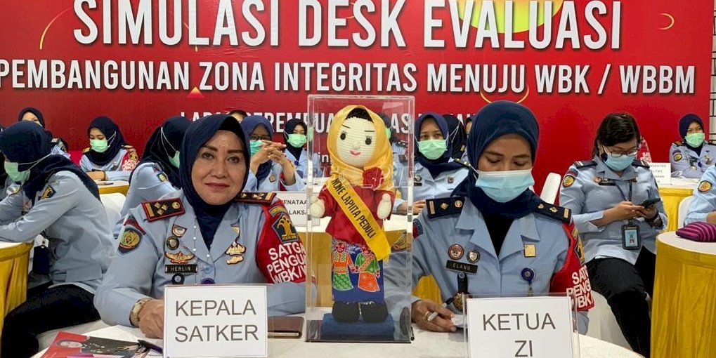 UPT Pemasyarakatan Wilayah DKI Jakarta Ikuti Simulasi Desk Evaluasi