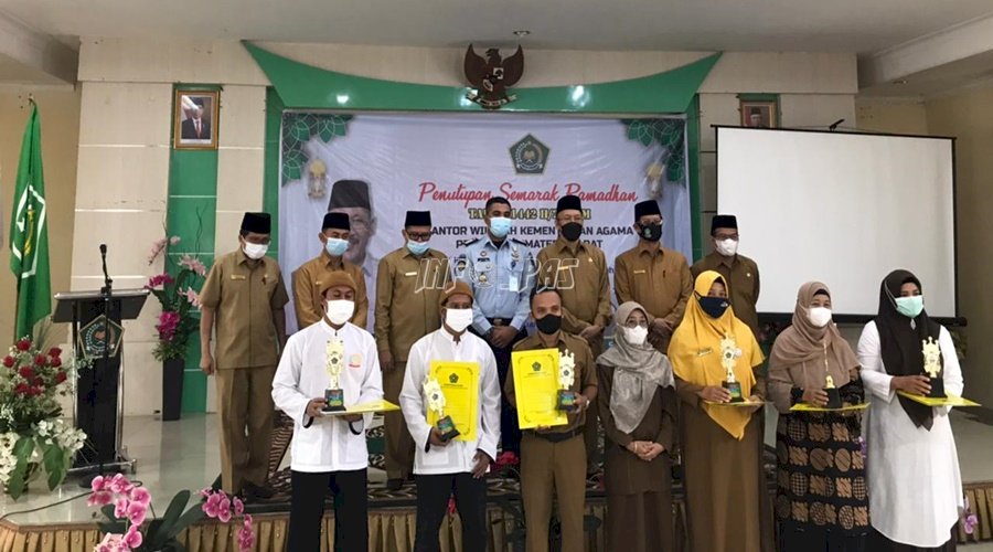 2 WBP Lapas Padang Juara I & II Lomba MTQ