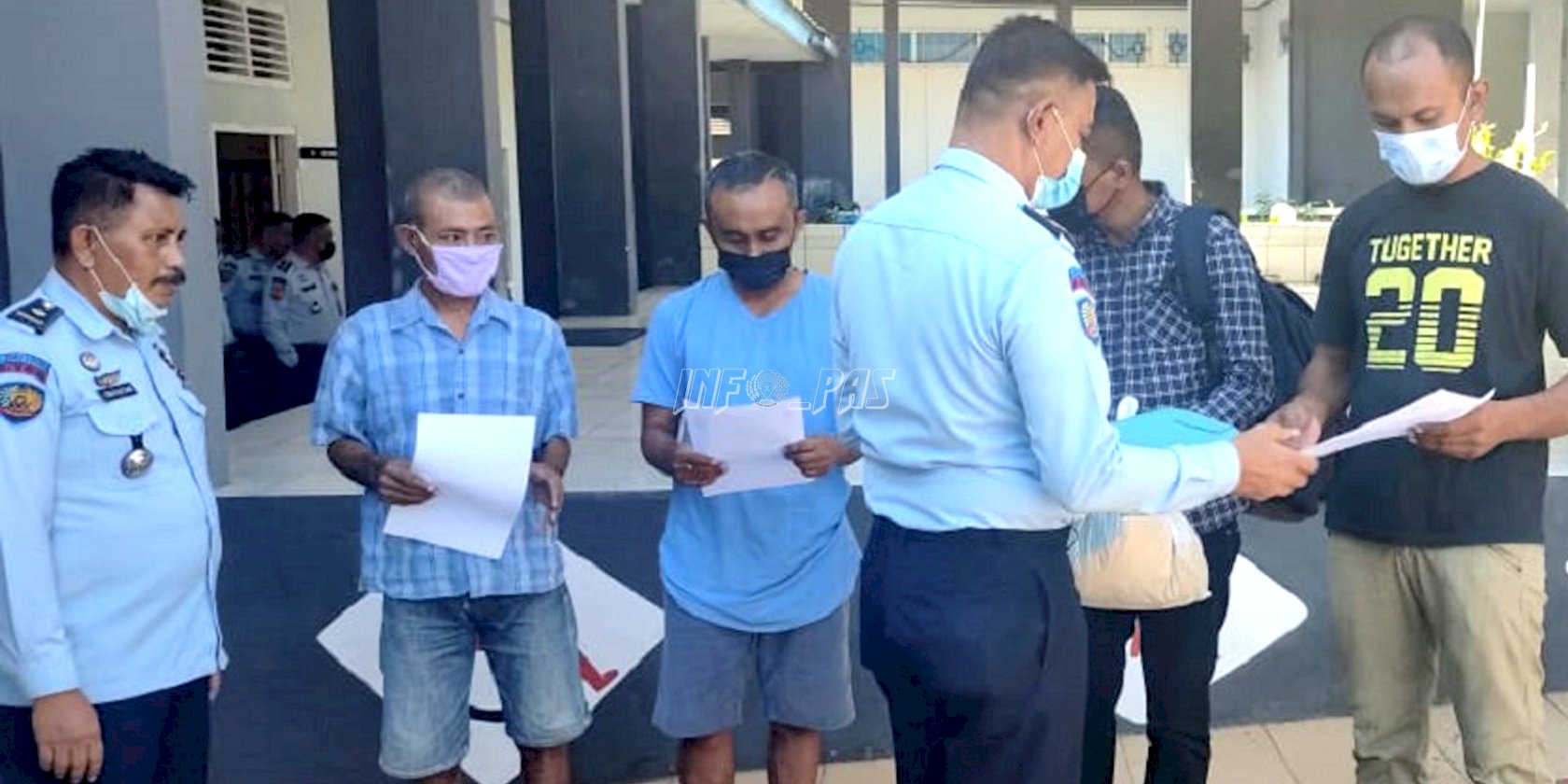 Tidak Dipungut Biaya, Lapas Kupang Asimilasikan 4 Narapidana