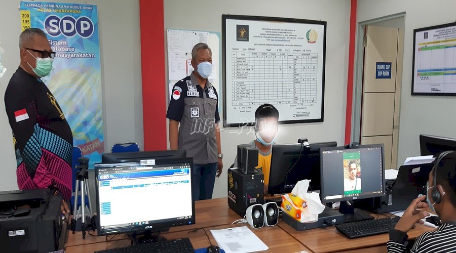 Kakanwil Kalsel Pantau Pemenuhan Hak Anak di LPKA Martapura