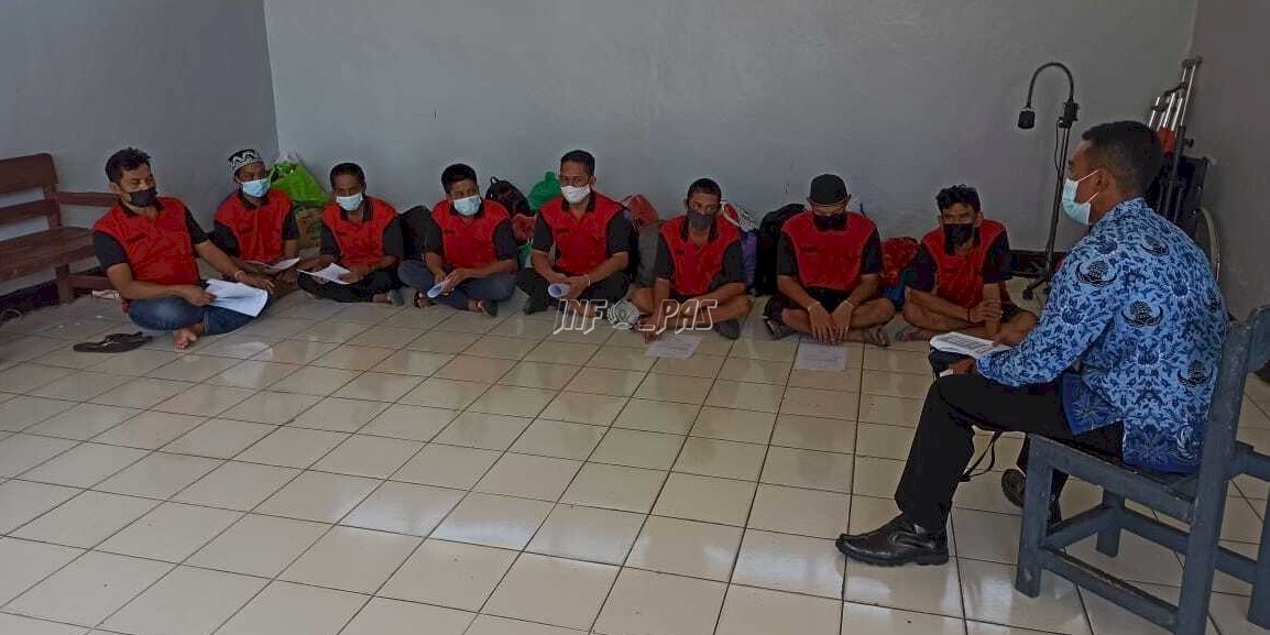Ini Wejangan bagi Tahanan Baru Rutan Kuala Kapuas