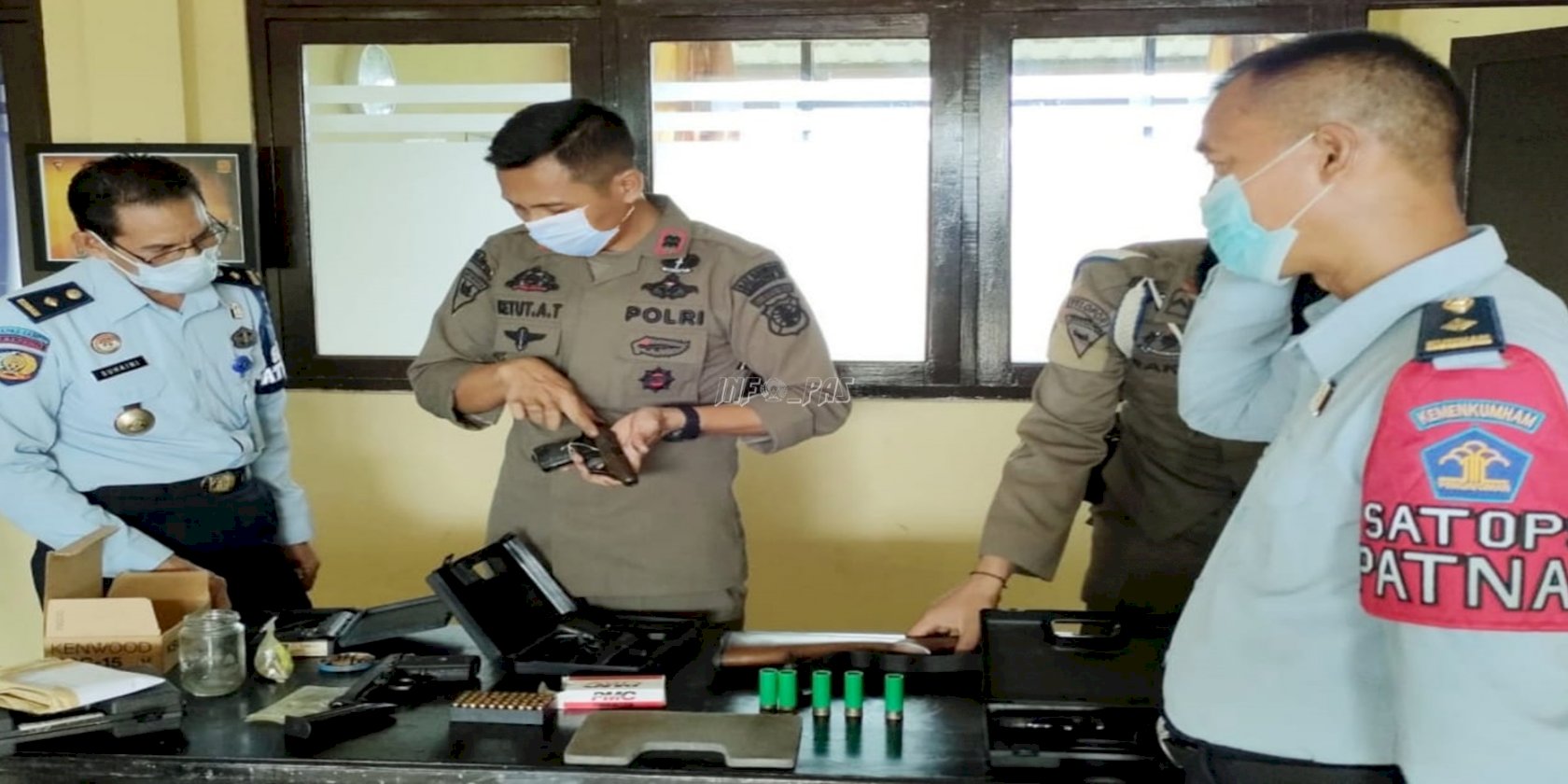 Lapas Sampit Rutinkan Pemeriksaan Senpi & APAR