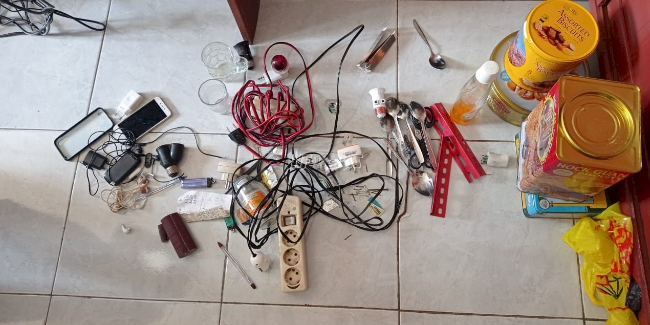 Cegah Halinar & Gangguan Kamtib, Satops Patnal Lapas Tual Lakukan Sidak