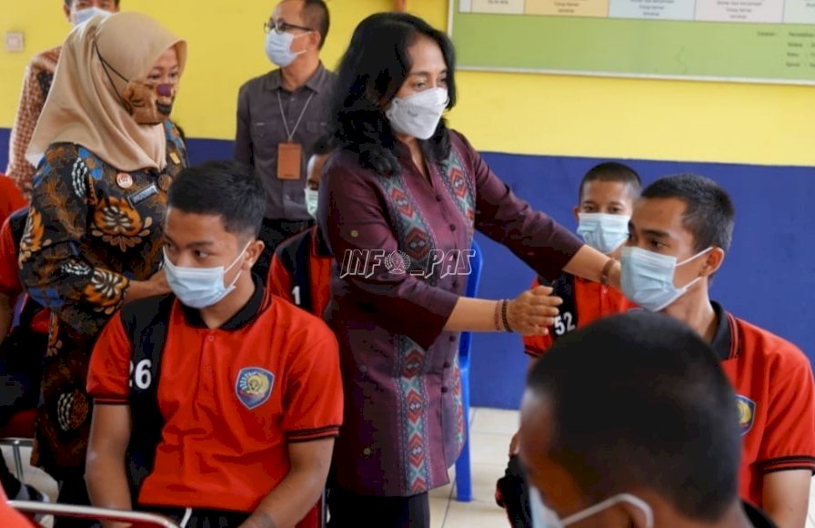 Kunjungi LPKA Tangerang, Ini Pesan Menteri PPPA untuk Anak