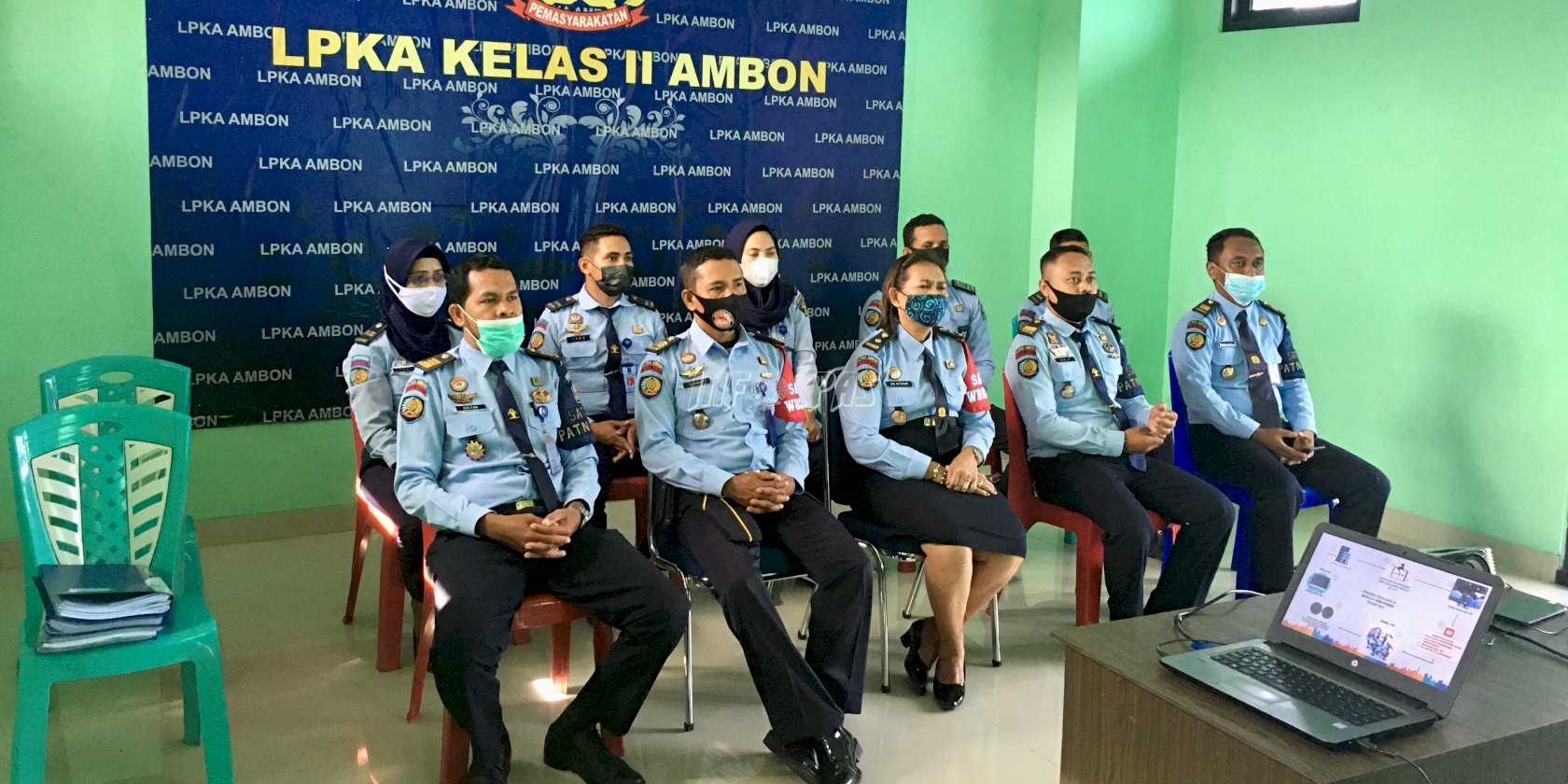 LPKA Ambon Siap Ikuti Desk Evaluasi 