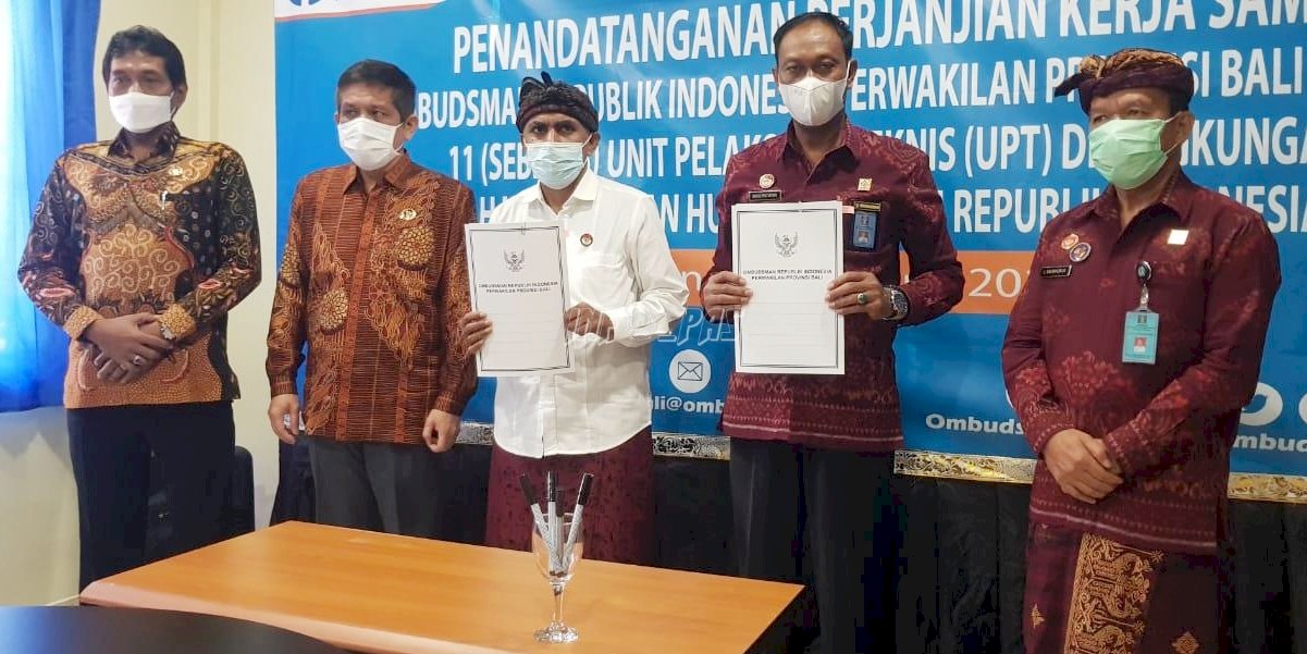 Tingkatkan Pelayanan Publik, Lapas Narkotika Bangli Sepakati PKS dengan Ombudsman