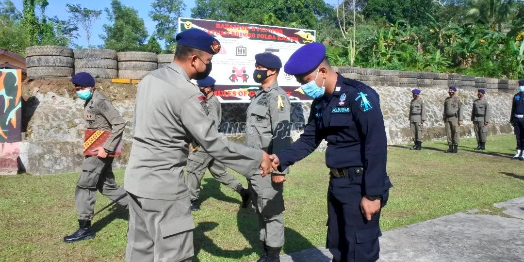 Gandeng Brimob, Kemenkumham Kaltim Latih Petugas Pemasyarakatan Kesamaptaan