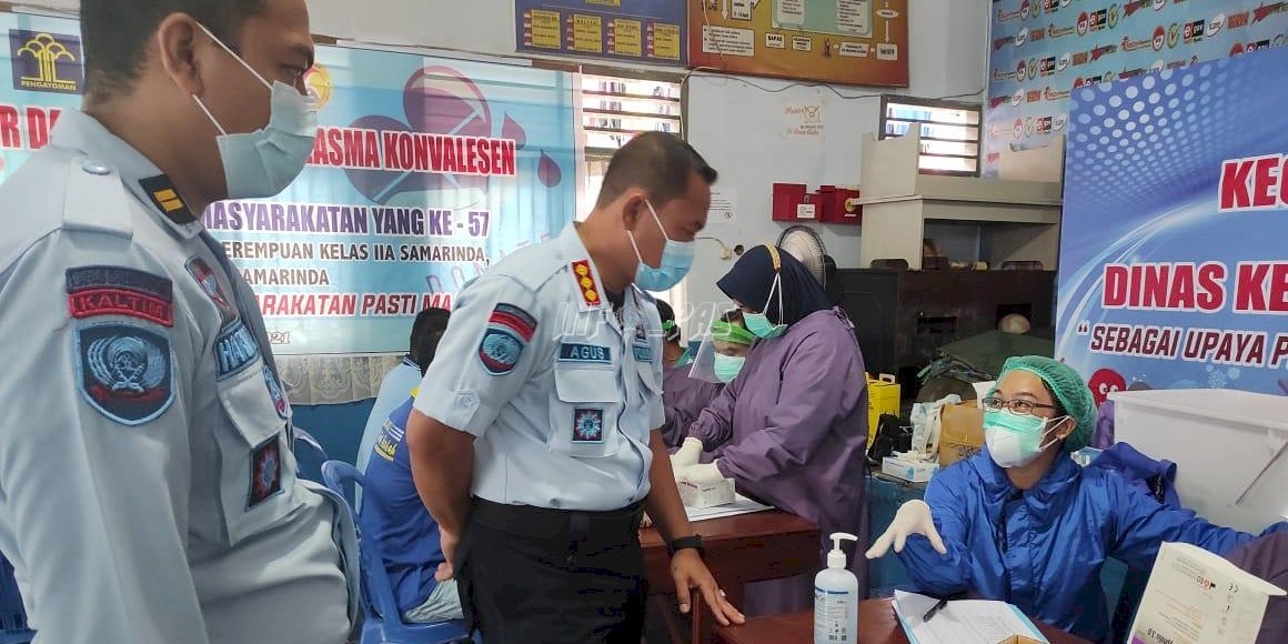 Dinkes Kukar Lakukan Screening TB/HIV di Lapas Tenggarong