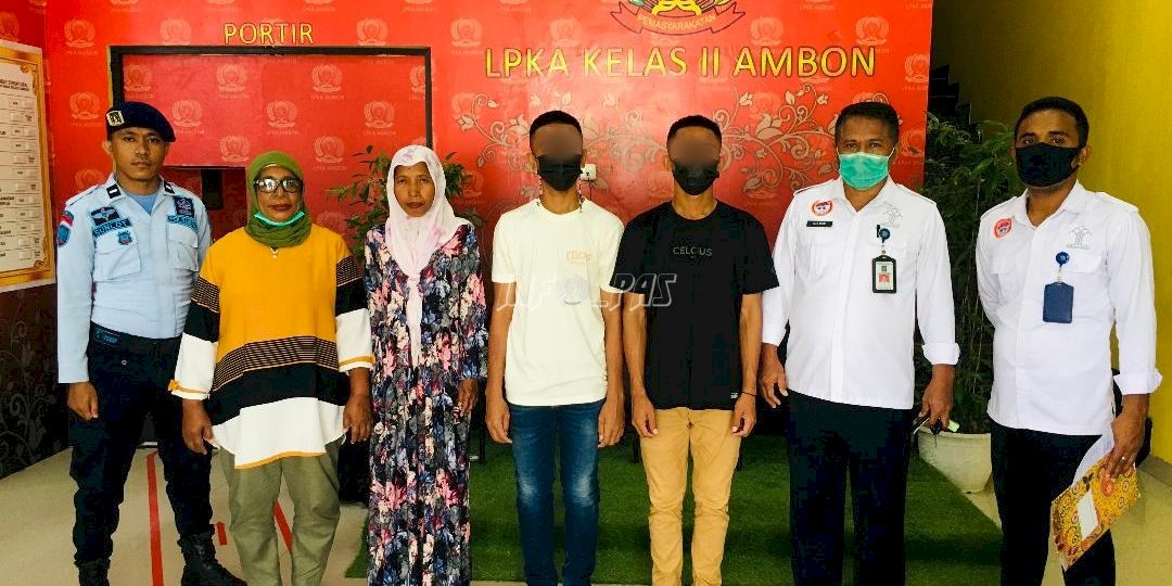 2 Anak LPKA Ambon Dipulangkan