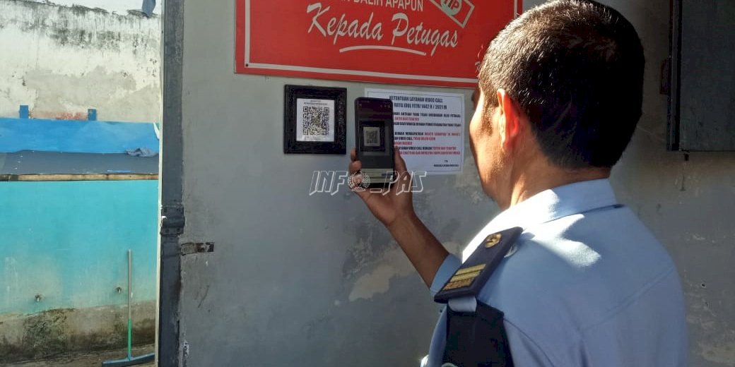 Tingkatkan Kamtib, Rutan Bantaeng Gunakan Inovasi QR Barcode Keliling