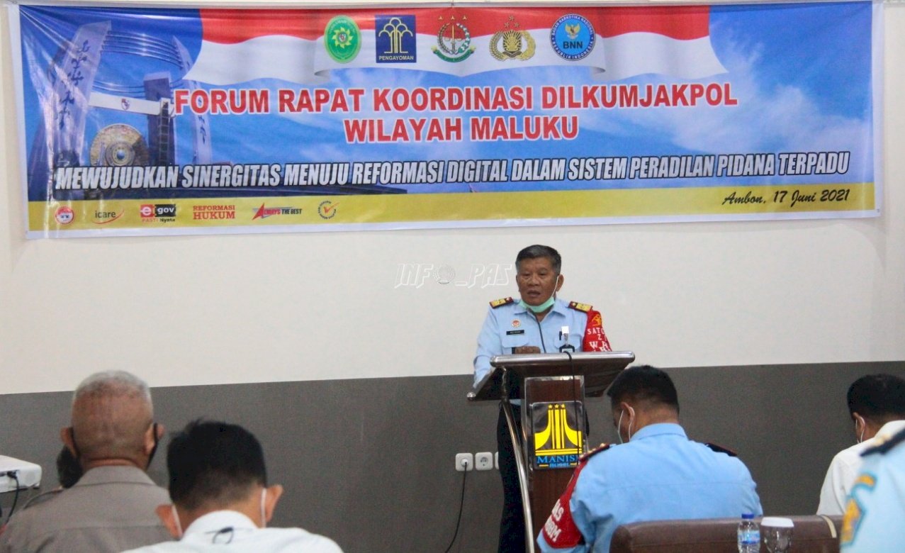 Forum Dilkumjakpol Bahas Implementasi SPPT-TI di Maluku