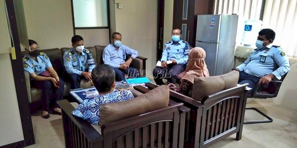 Sambangi DKPKP Jakarta Pusat, Bapas Jakpus Matangkan Rencana Bimbingan dan Pelatihan Klien