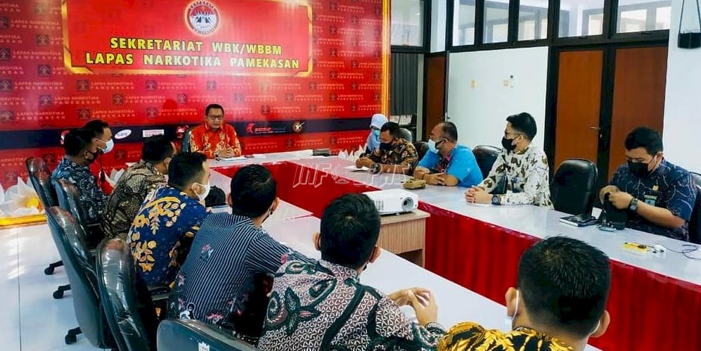 Kalapas Narkotika Pamekasan Apresiasi Kinerja Tim Rehabilitasi Sosial