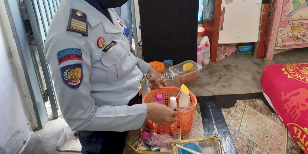 Tegakkan P4GN, Rutan Bantaeng Geledah Blok WBP Wanita