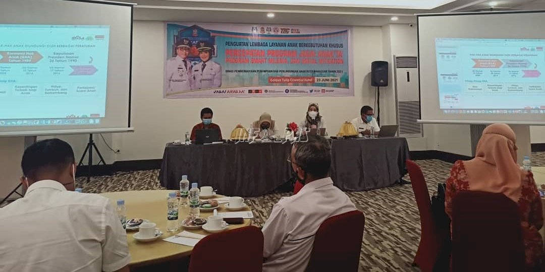 Bapas Makassar Ikuti Sosialisasi Program Jagai Anakta