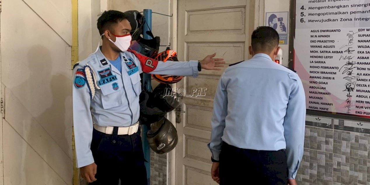 Satgas P2U, Garda Terdepan Pelaksanaan Prokes di Lapas Tenggarong