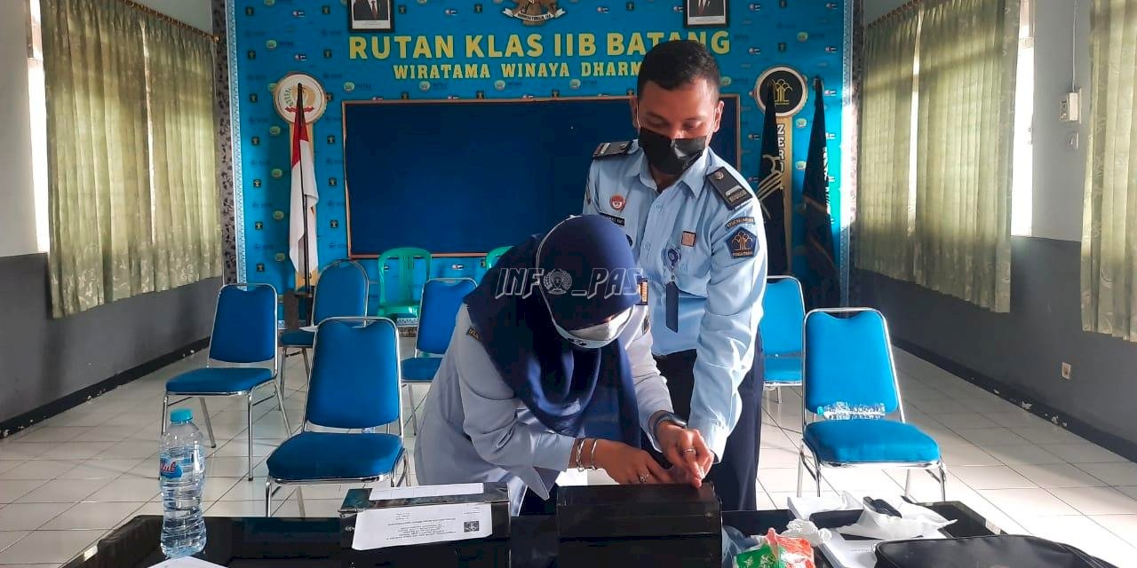 Petugas Rutan Batang Belajar Daktiloskopi Bersama Ditjen AHU