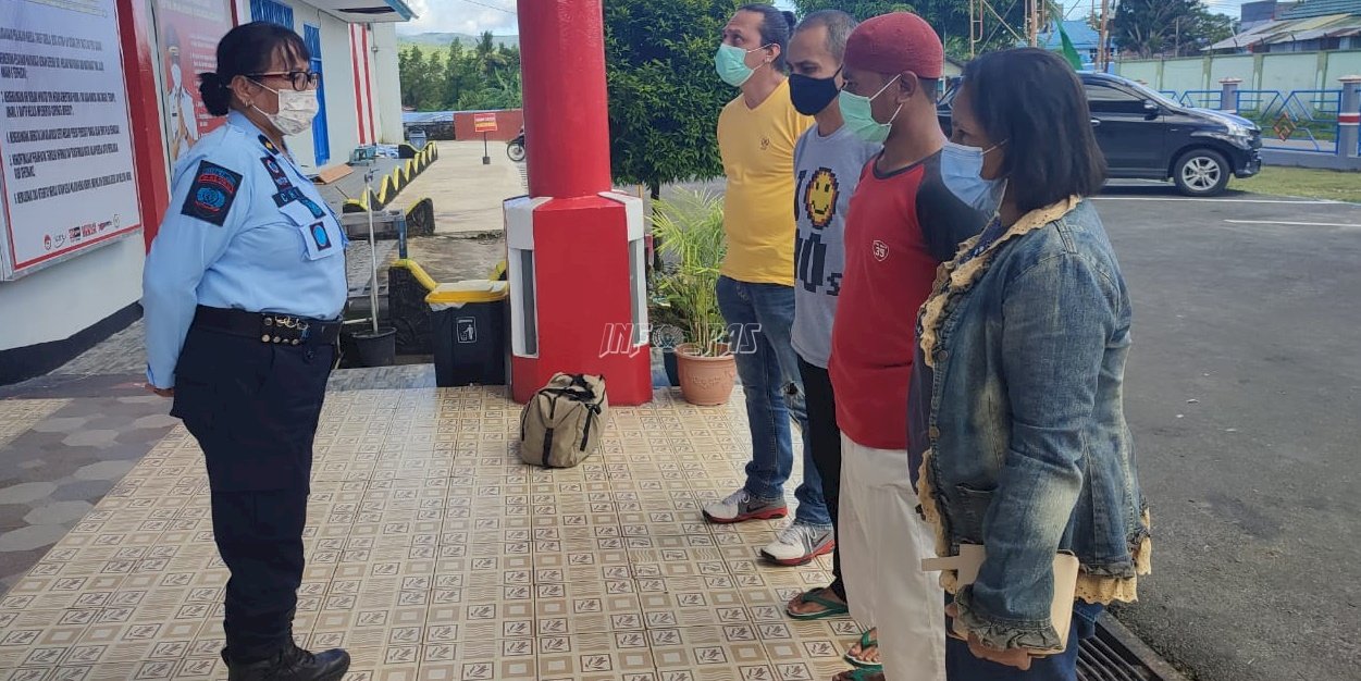 2 WBP Rutan Ambon Jalani Asimilasi di Rumah
