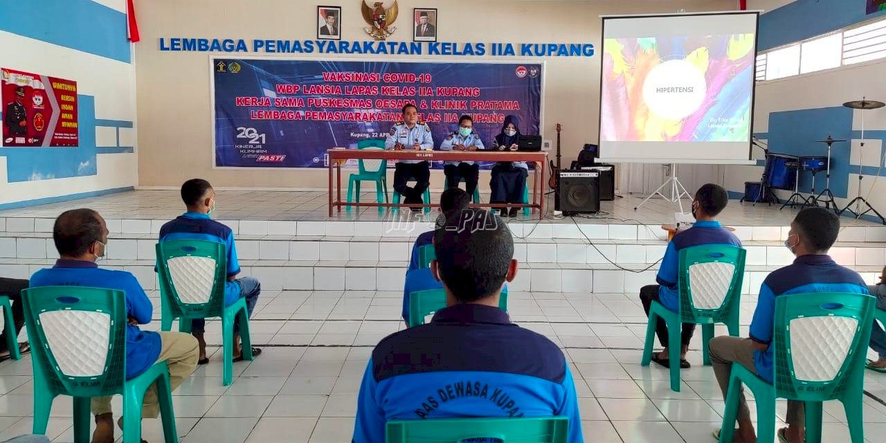 WBP Baru dapat Bekal Jalani Pidana di Lapas Kupang