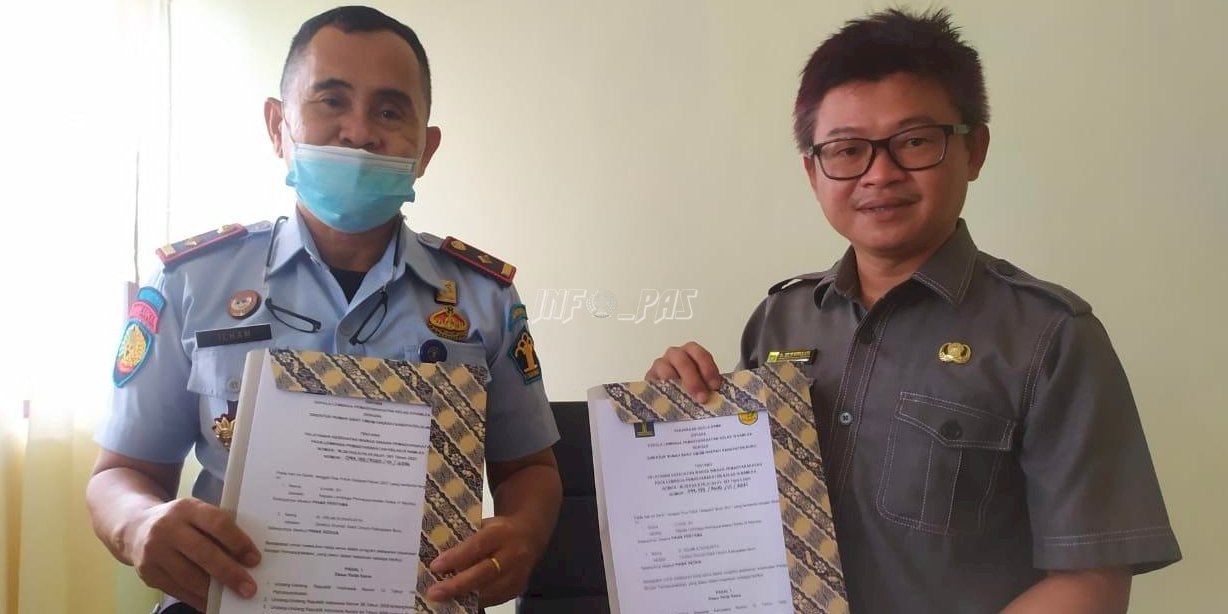 Jamin Pelayanan Kesehatan WBP, Lapas Namlea Teken PKS Bersama RSUD Buru