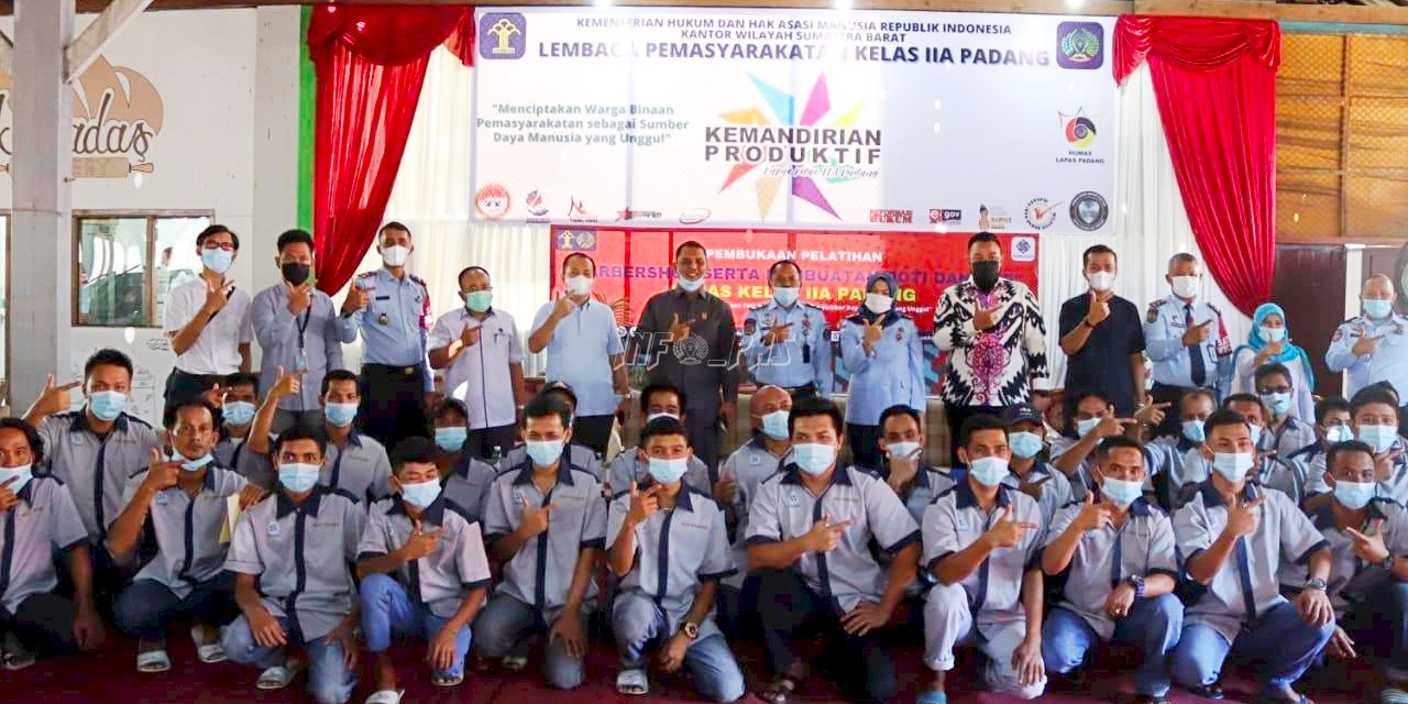 Lapas Padang Kembali Gandeng BLK, Kali ini Ajak 4 UPT Pemasyarakatan