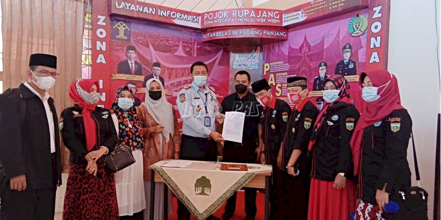 Peringati HANI, Rutan Padang Panjang Teken MoU dengan GANN