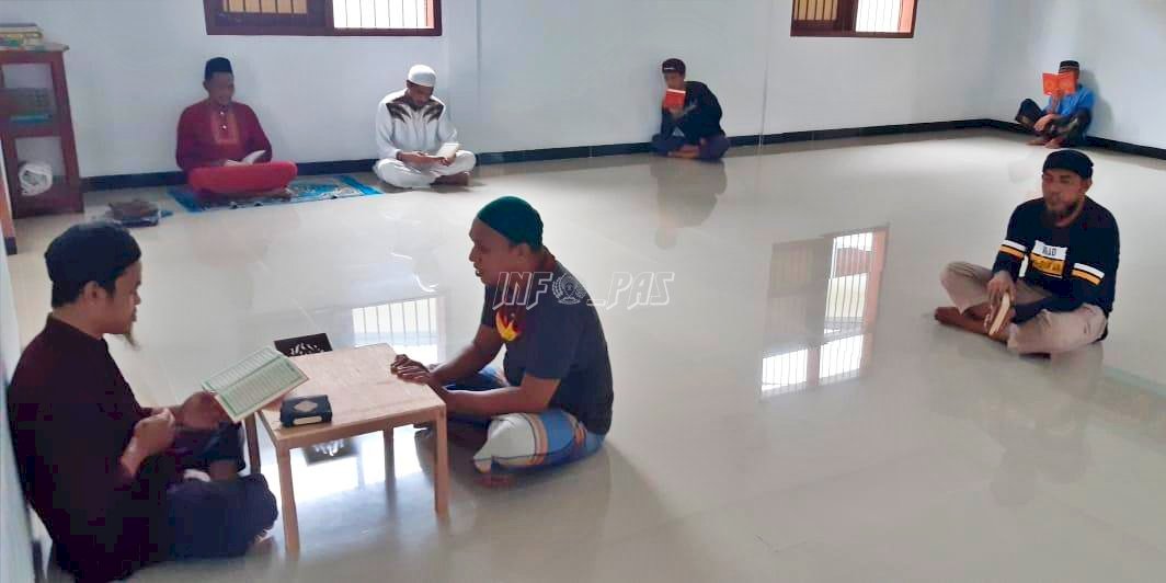 Lapas Ambon Terus Tingkatkan Pembinaan Keagamaan Islam bagi Narapidana