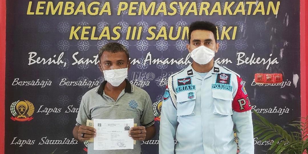 1 Narapidana Lapas Saumlaki Bebas Murni