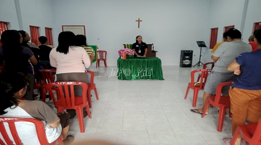 WBP Kristen di LPP Ambon Ikuti Ibadah Kunci Usbu