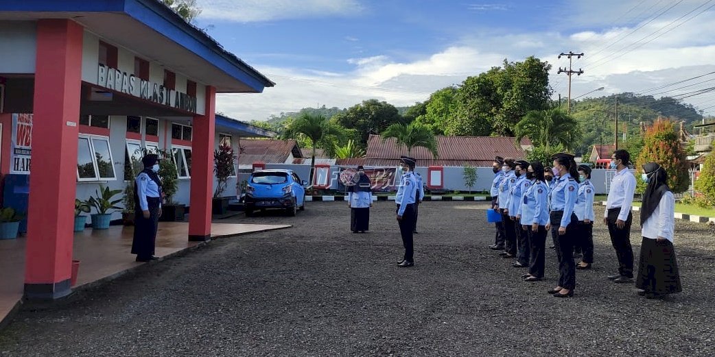 Jajaran Bapas Ambon Diminta Terus Utamakan Prokes