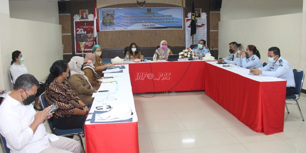 LPKA Ambon Hadiri FGD Anak sebagai Korban Kekerasan 