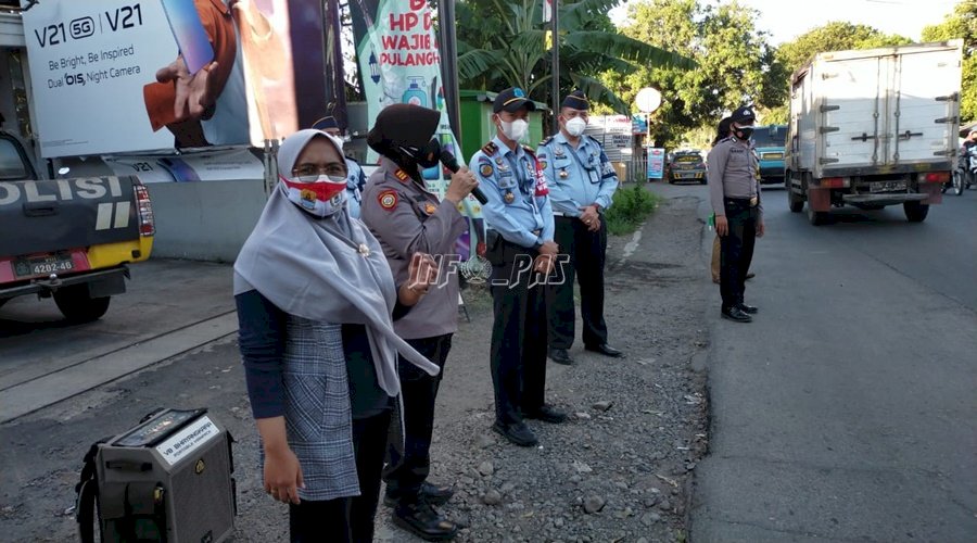 Rupbasan Cirebon Terjun Langsung Edukasikan Bahaya COVID-19