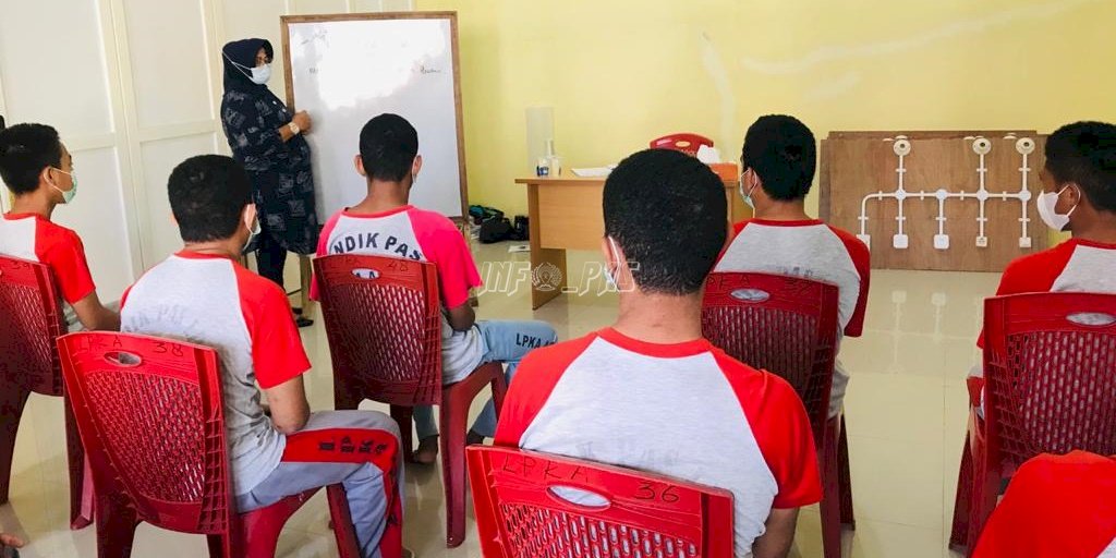Anak LPKA Ambon Antusias Pelajari Materi Ekosistem