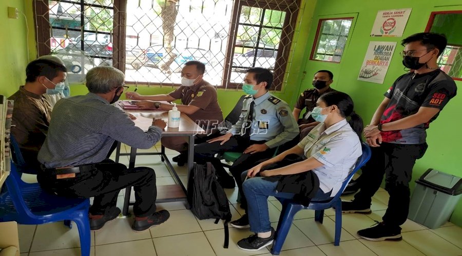 PK Bapas Palangka Raya Dampingi Pelimpahan Berkas Perkara ABH