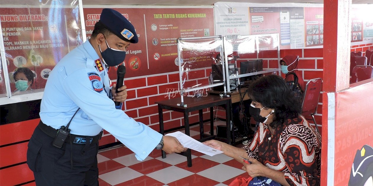 Siap Laksanakan PPKM Darurat, Lapas Ambon Lakukan Sosialisasi